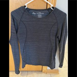 Zyia Charcoal Competition Top Size M NWOT